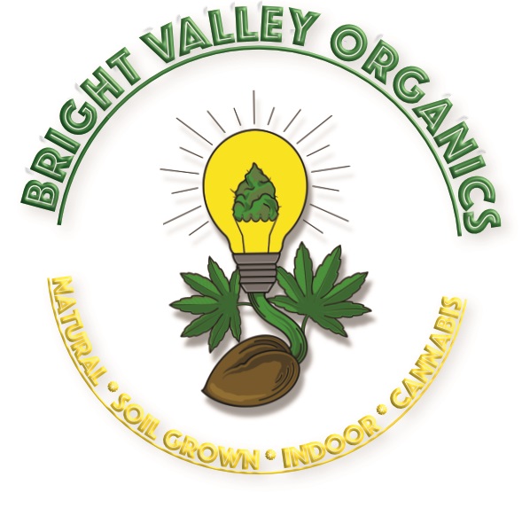 bright valley organics color logo